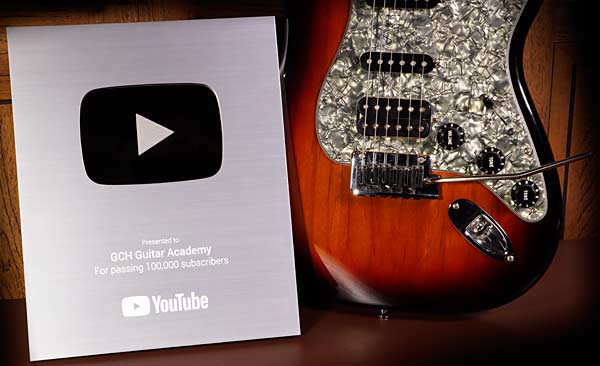 GCH Guitar Academy, YouTube channel award