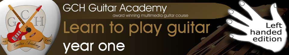 GCH Guitar Academy, free online guitar lessons from the complete 2 year guitar course