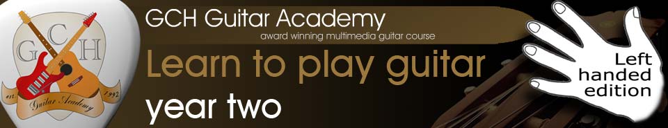 GCH Guitar Academy, free online guitar lessons from the complete 3 year guitar course